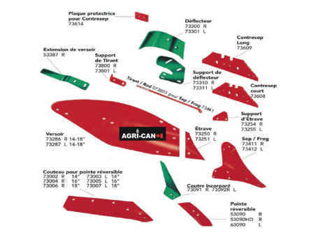 Kverneland Plow - Long Landside