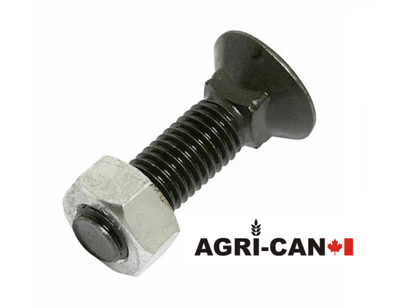 Plow Bolts - 3/8" x 1-1/2" with 7/16" square head (10 pack)