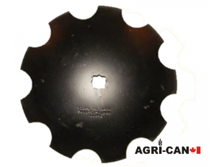 Disc harrow 20'' notched disc