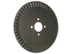 22'' Kverneland coulter disc (4 holes)