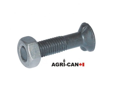 M12X45 - Boulon de charrue à 2 ergots (Pqt de 10)