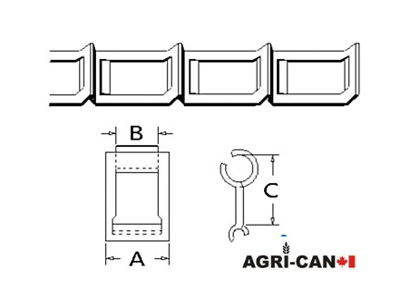 Chaîne 55 détachable - 10'