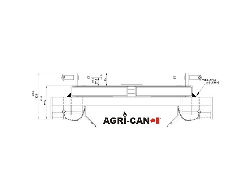 Adaptateur 3-points vers ALO