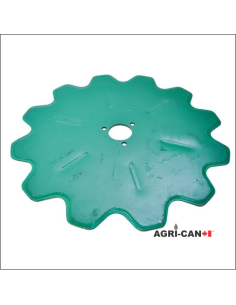 20'' Kverneland coulter disc (3 holes)