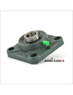4-Bolt Flange Bearing with Set Screws