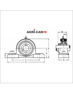 Roulements à Billes Montés sur Paliers à Semelle 2