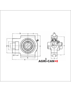 Coulisseau tendeur collet excentrique 2