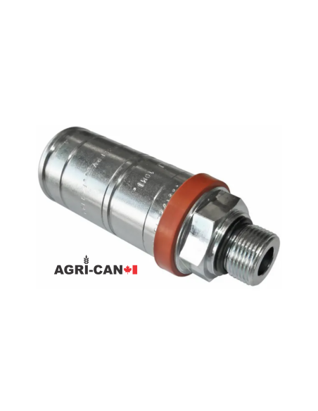 1/2" Hydraulic Quick Coupler - Push/Pull - M22X1.50
