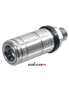 Coupleur hydraulique pour tracteur 1/2'' - M22X1.50 2