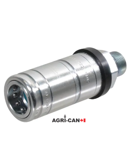 1/2" Hydraulic Quick Coupler - Push/Pull - M22X1.50