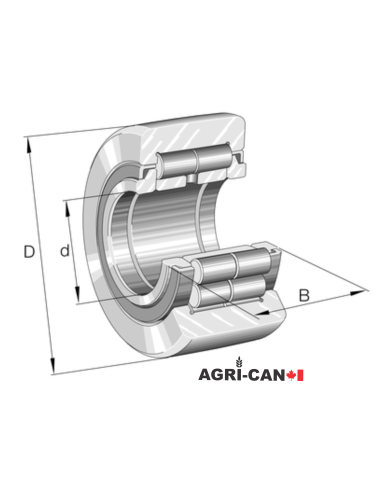 Track Roller Bearing NUTR30