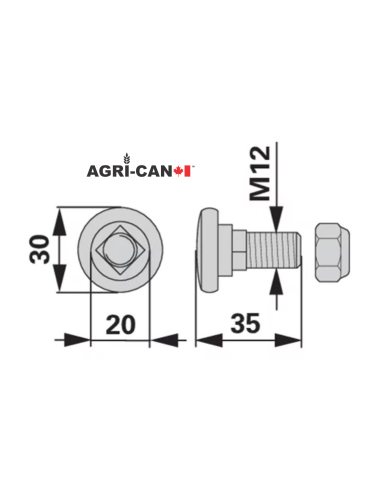 Discbine Bolts and Nuts Kit KT56403000 - Pack...