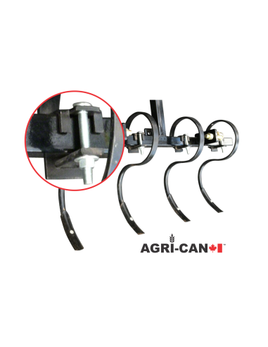 Bride d'attache pour dents en S