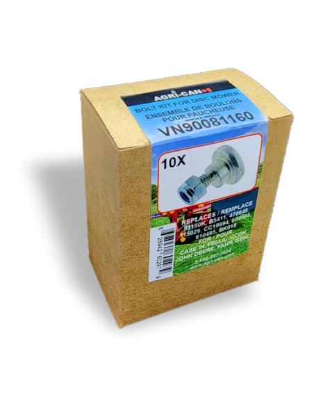 Bolt Kit for Disc Mower Deutz-Fahr, Gehl, Taarup and Vicon - Box of 10 units