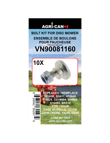 Bolt Kit for Disc Mower Deutz-Fahr, Gehl,...