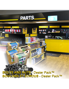 M12X45 Double Nib Plow Bolt (10 pack) 2