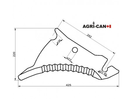 Baler Knife for Kuhn and Vicon - OEM Kuhn®