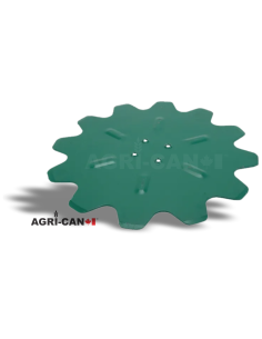 22'' Kverneland coulter disc (4 holes) 2