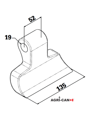 Marteau broyeur pour Berti - MA-3922
