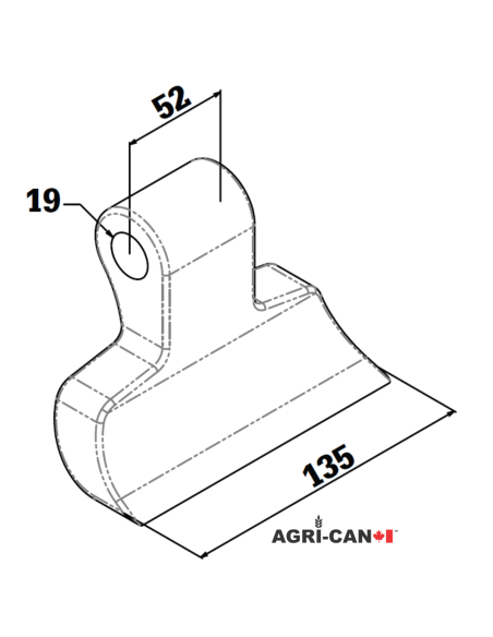 Marteau broyeur pour Berti - MA-3922