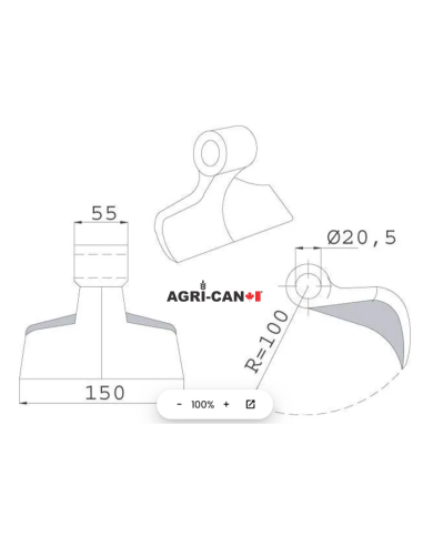 Marteau broyeur pour Orsi, Maschio et multiples...