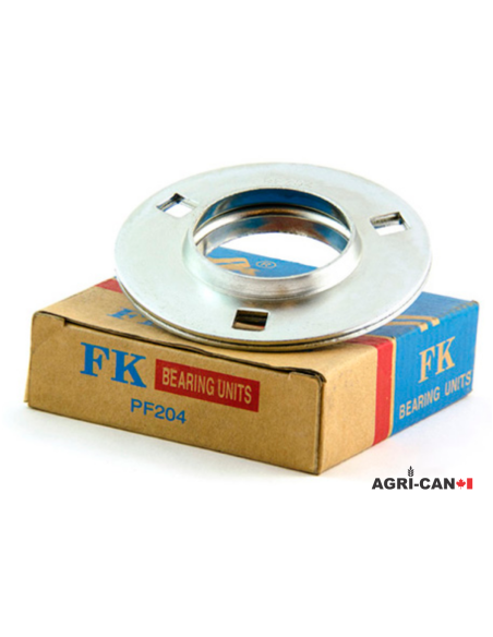 PF206 - Pressed Steel 3-Bolt Flangette