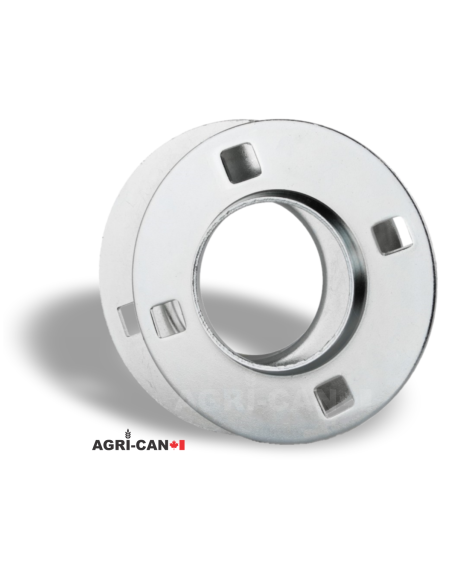 PF210 - Pressed Steel 4-Bolt Flangette