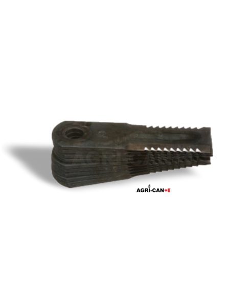 Couteaux rotatifs pour batteuse New Holland, Case IH, John Deere et broyeur Maschio - 10/pqt