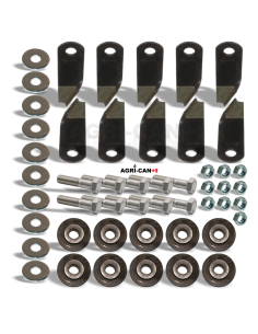 Complete RH Straw Chopper Knife and Hardware Kit - for...