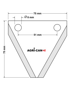 Knife Section for Teagle® Tomahawk™ and Kverneland® Bale... 2