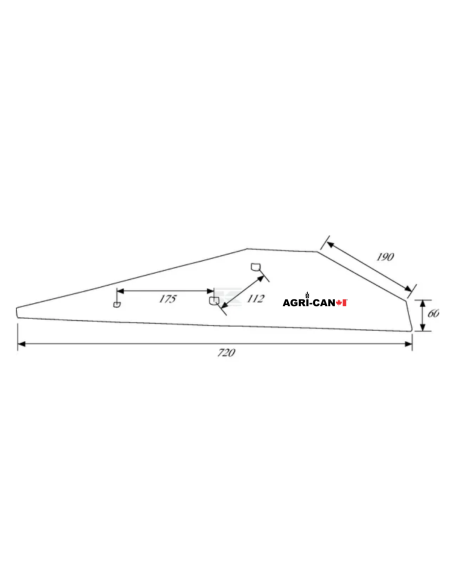 Kverneland Plow - Long Landside