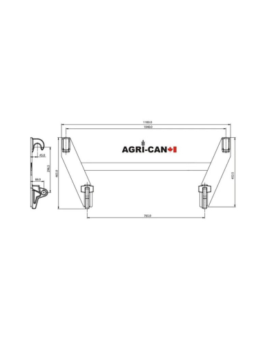 ALO Bracket set diagram