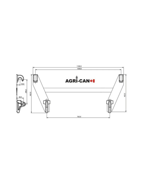 ALO Bracket set diagram
