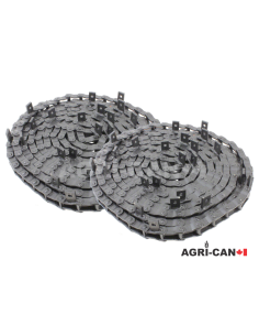 Chaîne d’épandeur 662H avec attaches gauches/droites pour...