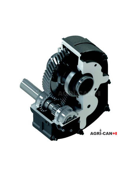 SMR Shaft Mount Gear Speed Reducer 15:1 - Size 5