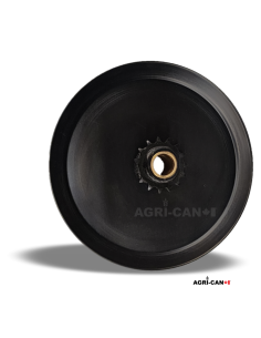 Pulley / Sprocket assembly for hay bale elevator 2