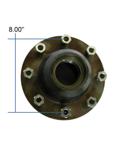 Hub 8 holes - 8000lbs  Agriculture Only 2