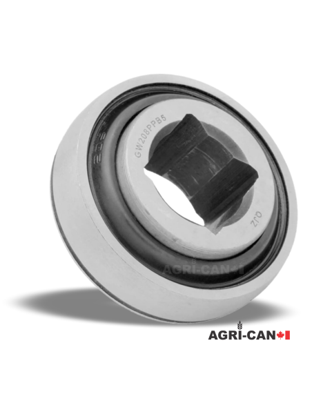 Roulement à alésage carré - 1 1/8'' Lubrifiable