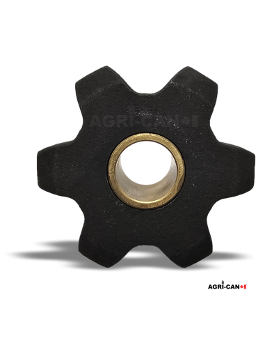 Cast Idler Sprocket with Oilite Brass Bushing -...