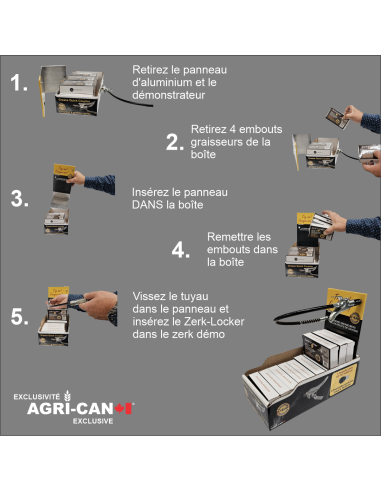 12 embouts graisseurs Zerk-Locker® et...