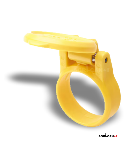 Couvercle antipoussière automatique - Jaune