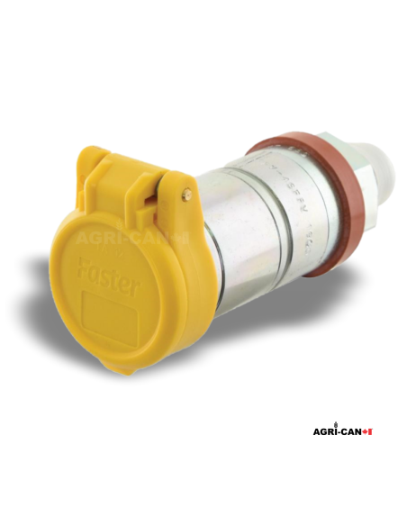 Couvercle antipoussière automatique - Jaune