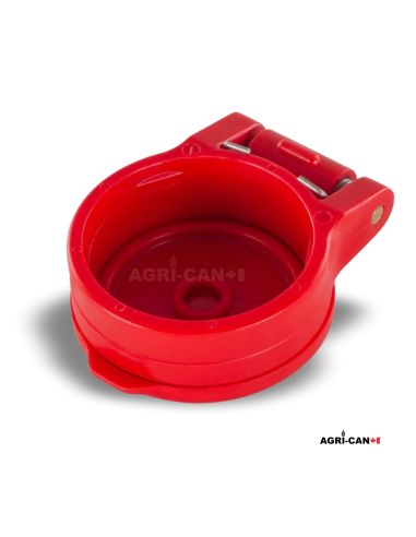 Couvercle antipoussière automatique - Rouge