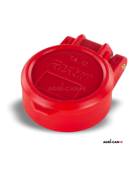 Couvercle antipoussière automatique - Rouge