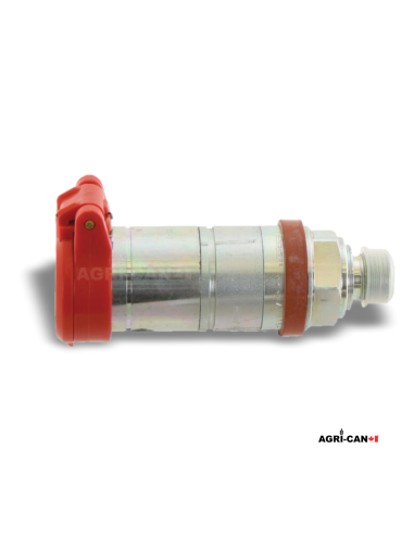 Couvercle antipoussière automatique - Rouge