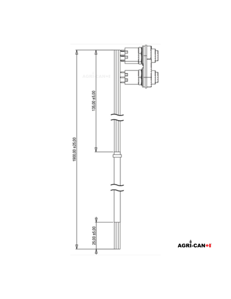 3e Fonction à 3 boutons pour manette de tracteur STOLL - Joystick