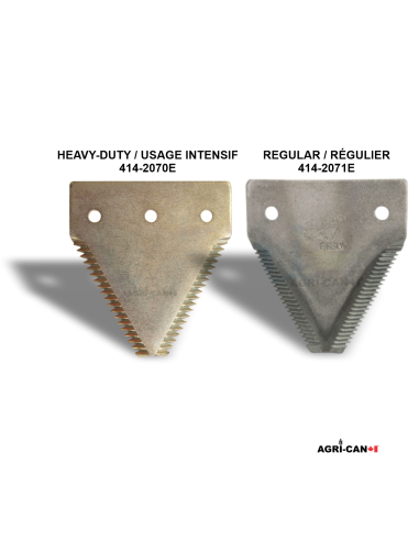 Couteau HD de hache-paille – WIC® - 10/pqt