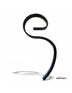 Dent en S pour vibro 45 x 12 x 660