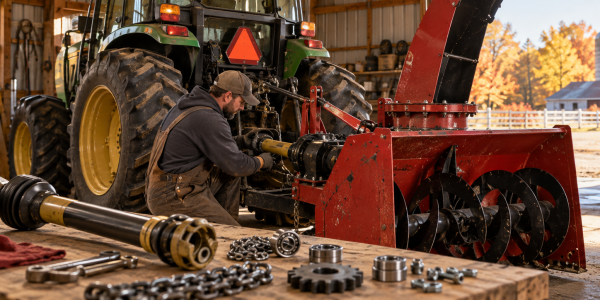 Is your snowblower still sleeping? Good. Now is the time to wake up the gearbox.